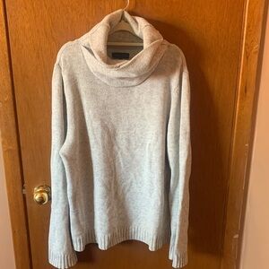 RW&CO. Light Gray Cowl Neck Sweater